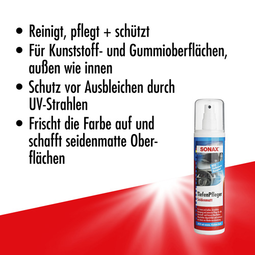 SONAX 03830410 Tiefenpfleger seidenmatt 300ml