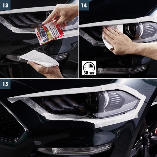 SONAX 04059410 Scheinwerfer Aufbereitungsset 85ml