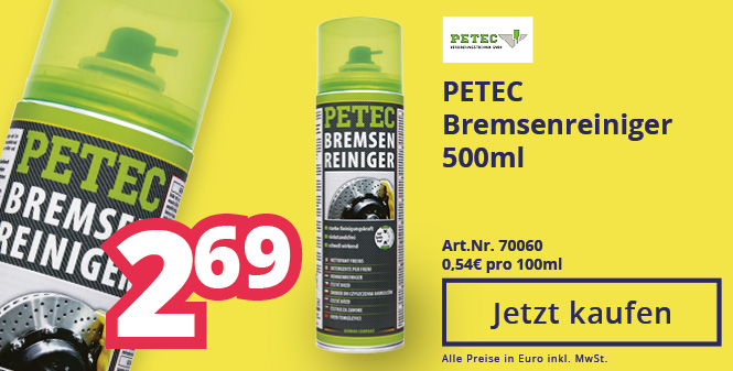 PETEC 70060 Bremsen-Reiniger Angebot