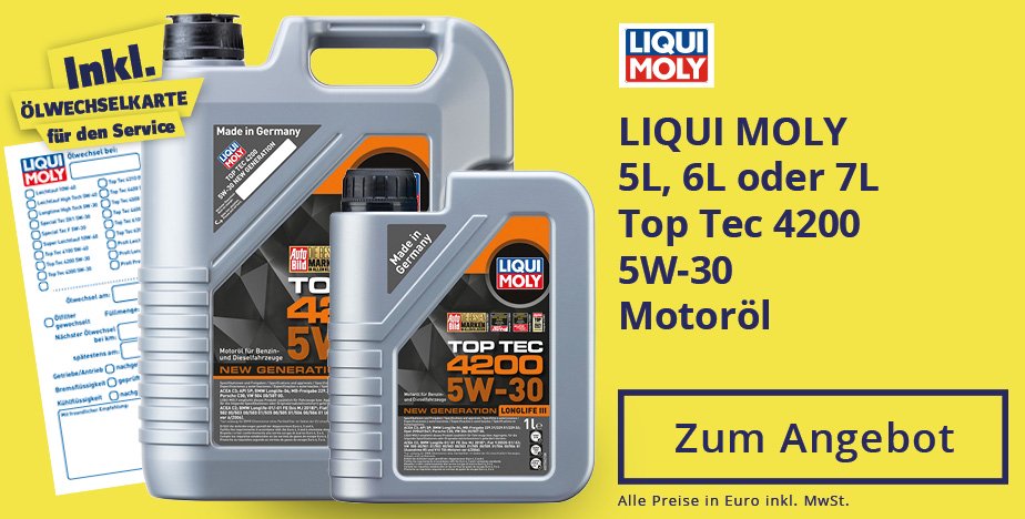 Angebot Liqui Moly Top Tec 4200 5W 30 Aktionsgroessen